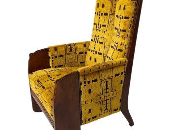 Art Deco Amsterdamse School Lounge Chair by Cornelis van der Sluys, 1918